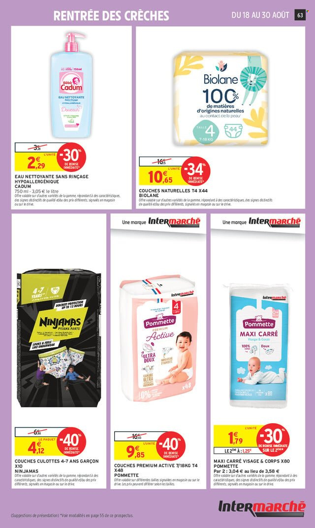 Catalogue Intermarché Hyper - 18.08.2026 - 30.08.2026. Page 63