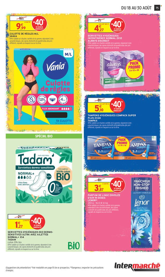 Catalogue Intermarché Hyper - 18.08.2026 - 30.08.2026. Page 75