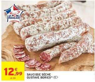 SAUCISSE SÈCHE GUSTAVE BORIES