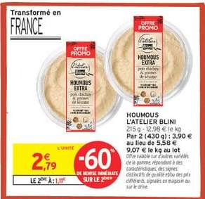 HOUMOUS L'ATELIER BLINI