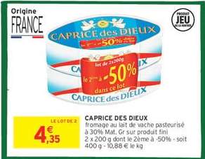CAPRICE DES DIEUX