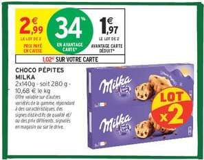 Choco Pépites Milka