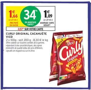 Curly Original Cacahuète Vico