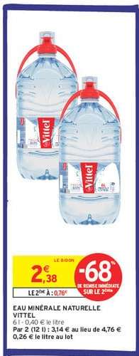 Eau Minérale Naturelle Vittel