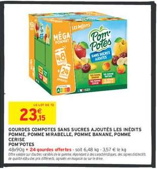 Pom'Potes Gourdes Compotes