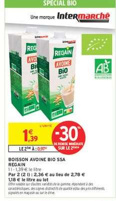 BOISSON AVOINE BIO SSA REGAIN