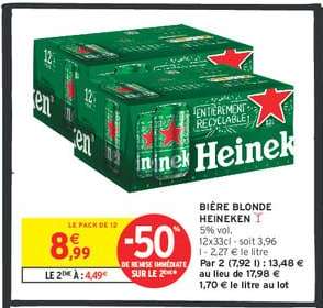 Bière Blonde Heineken*