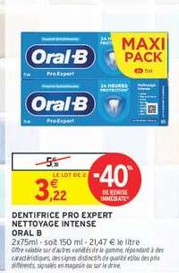 Oral B Pro-expert Dentifrice