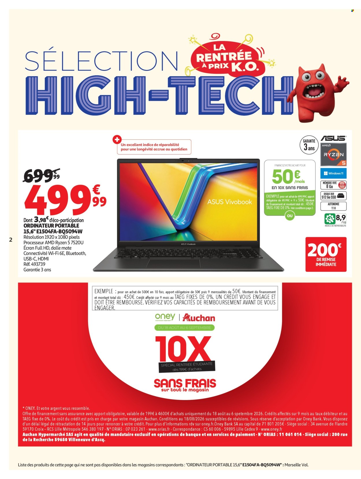 Catalogue Auchan - 18.08.2026 - 06.09.2026. Page 2