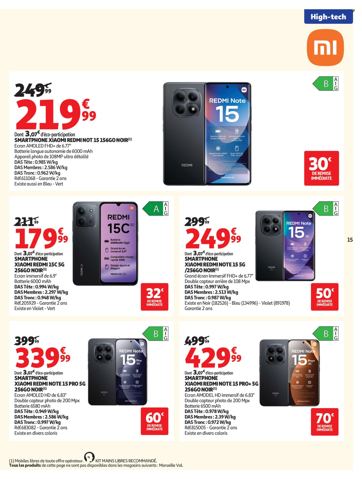 Catalogue Auchan - 18.08.2026 - 06.09.2026. Page 15