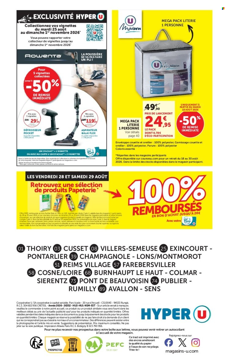 Catalogue HYPER U - 18.08.2026 - 30.08.2026. Page 44