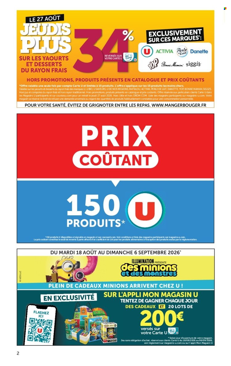 Catalogue SUPER U - 18.08.2026 - 30.08.2026. Page 2