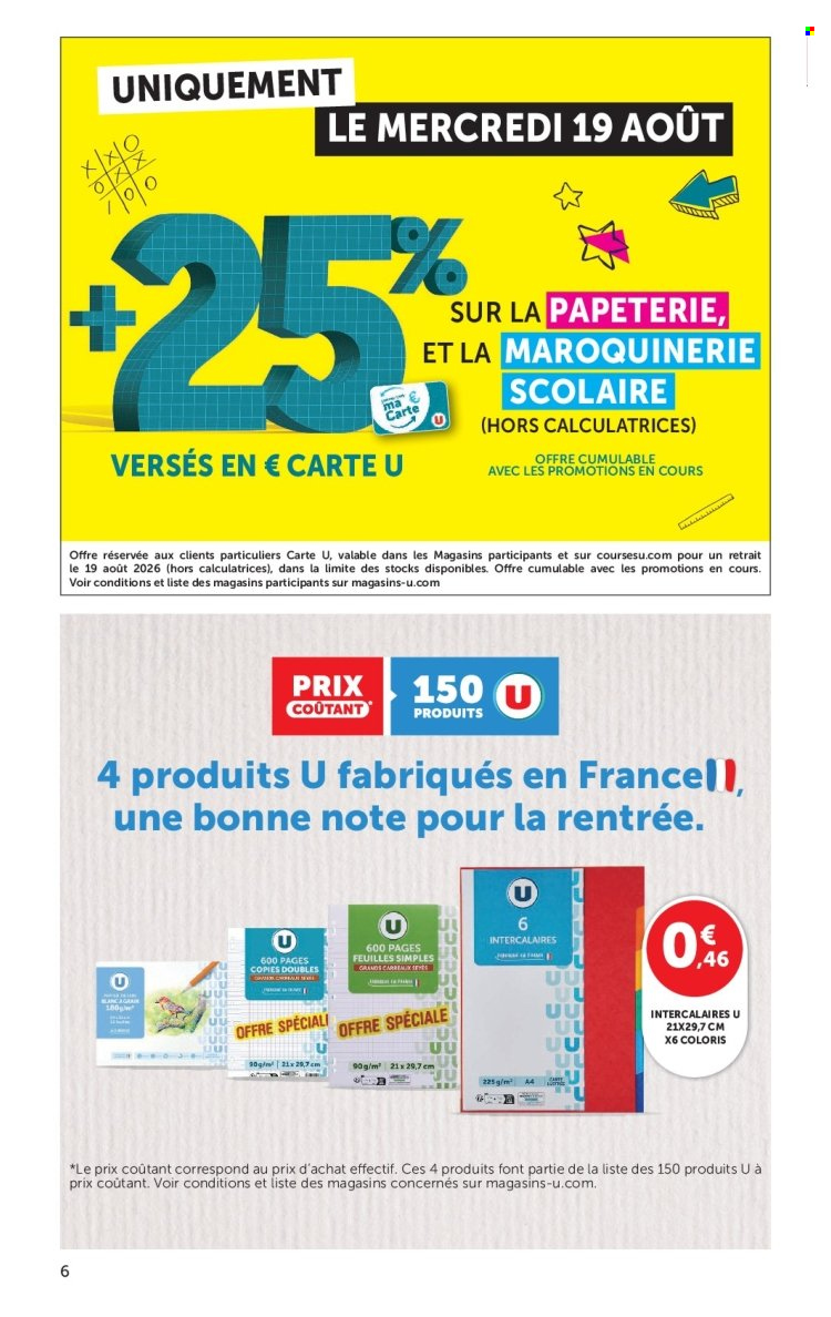 Catalogue SUPER U - 18.08.2026 - 30.08.2026. Page 6
