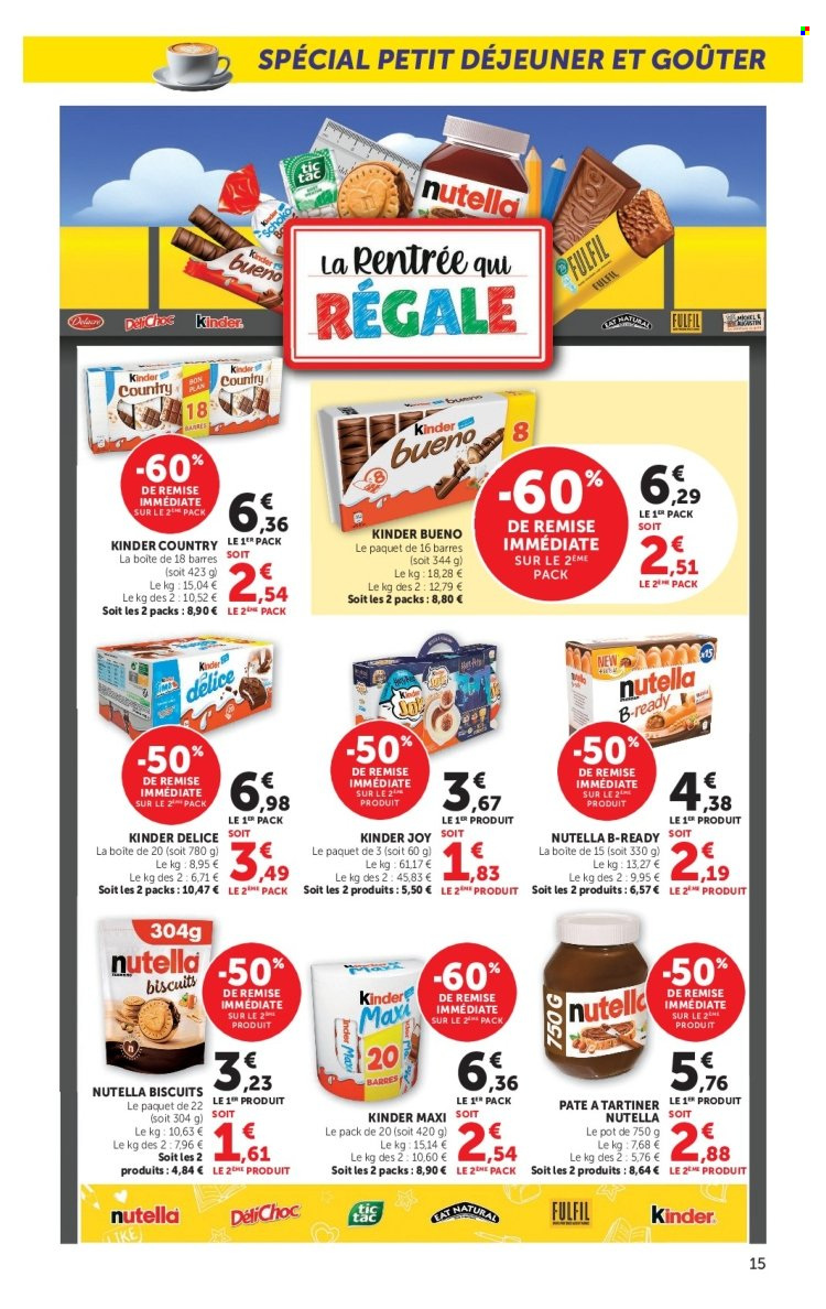 Catalogue SUPER U - 18.08.2026 - 30.08.2026. Page 15