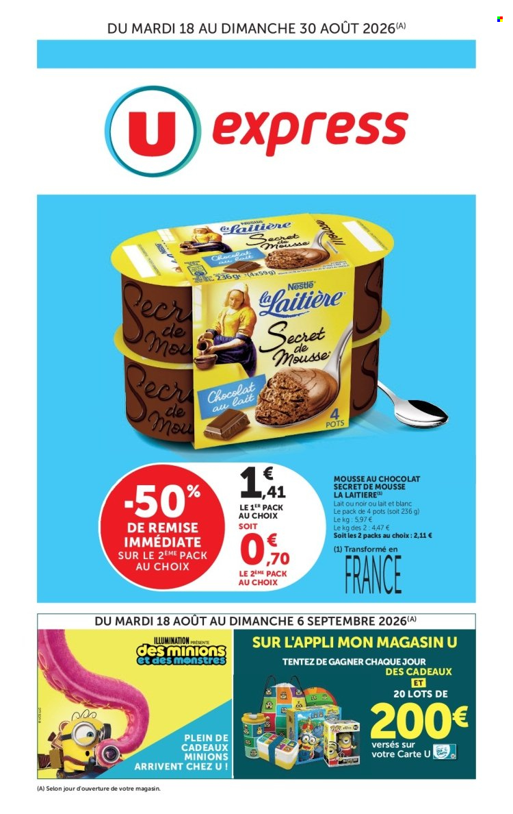 Catalogue U express - 18.08.2026 - 30.08.2026. Page 1