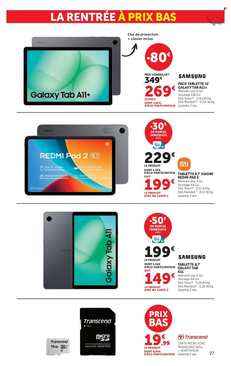 Catalogue SUPER U - 18.08.2026 - 06.09.2026. Page 27