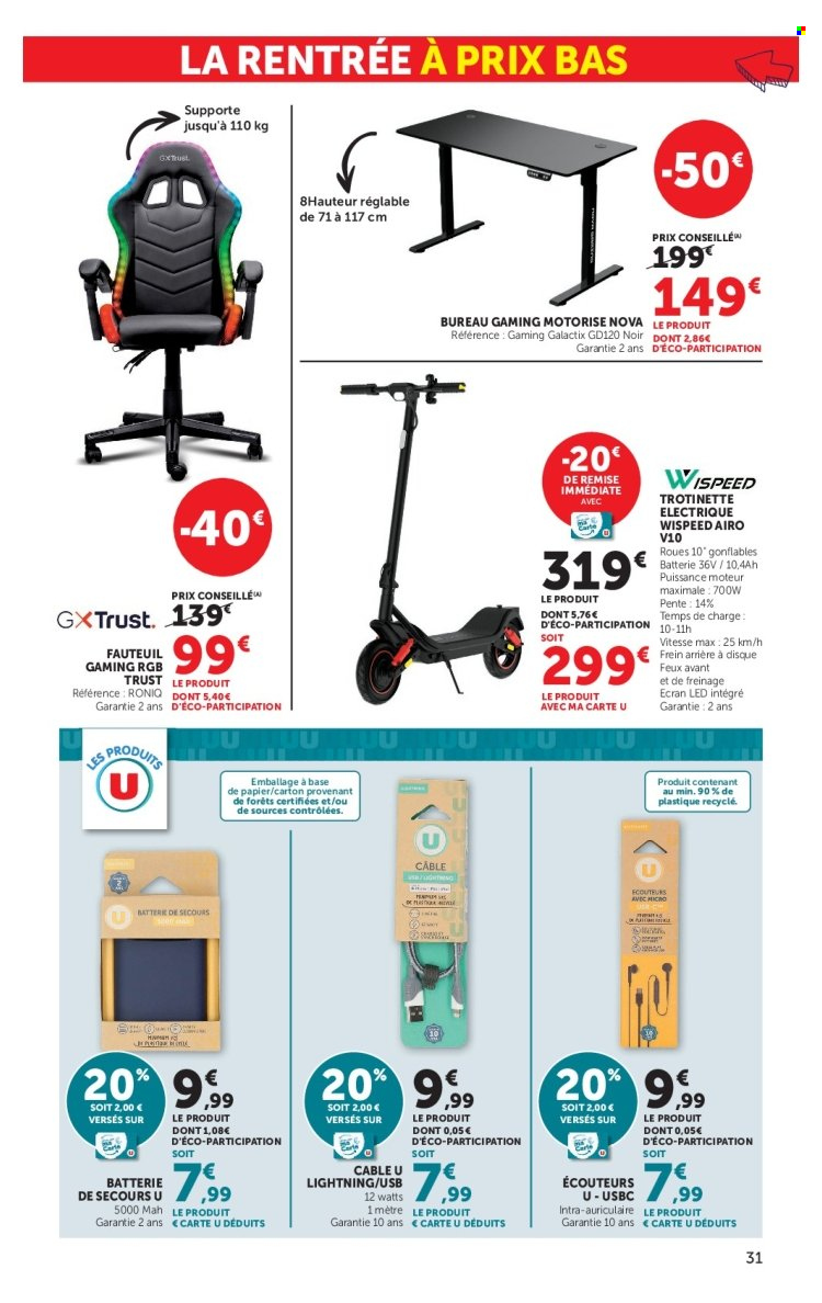 Catalogue SUPER U - 18.08.2026 - 06.09.2026. Page 31