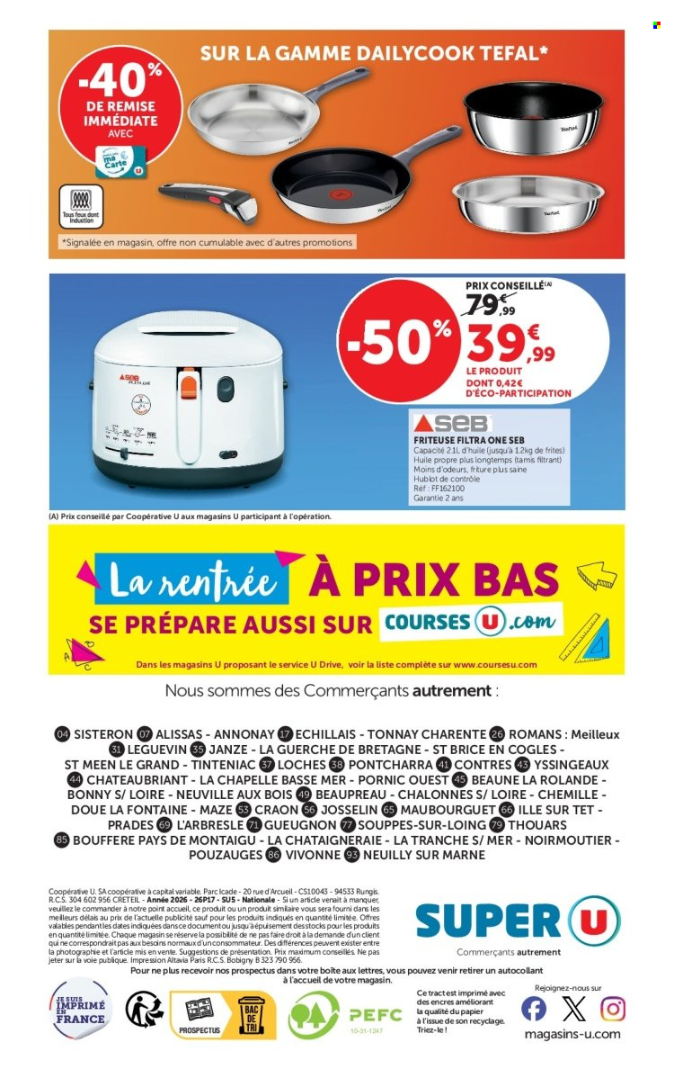 Catalogue SUPER U - 18.08.2026 - 06.09.2026. Page 36