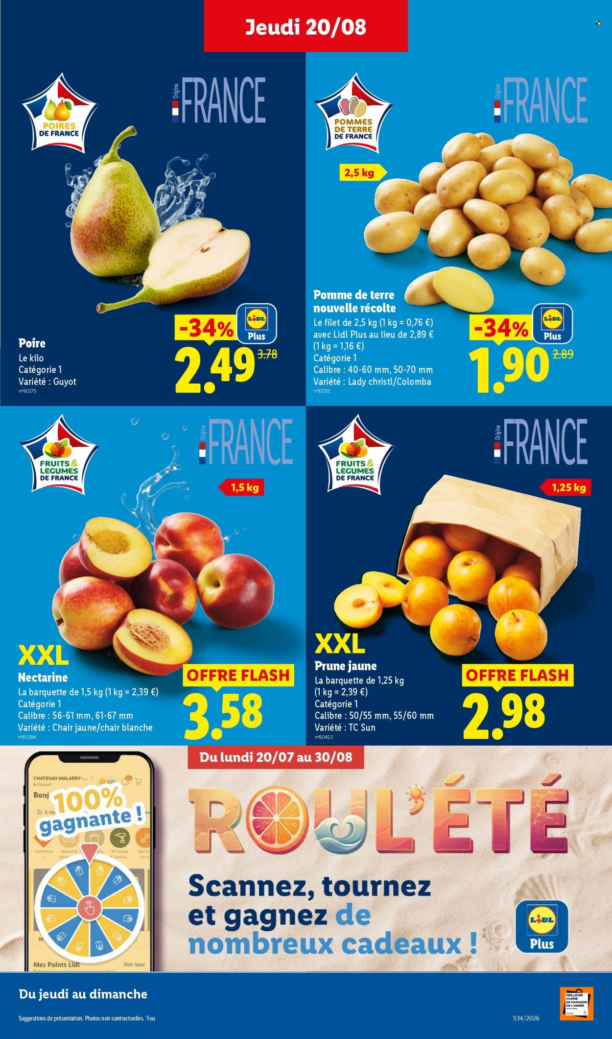Catalogue Lidl - 20.08.2026 - 26.08.2026. Page 3