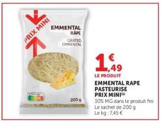 EMMENTAL RAPE PASTEURISÉ
