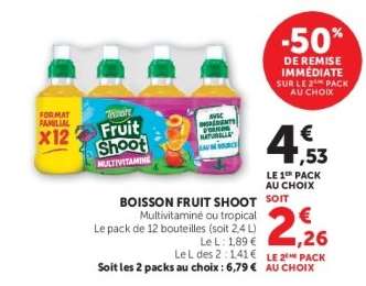BOISSON FRUIT SHOOT