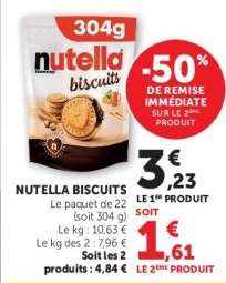 NUTELLA BISCUITS