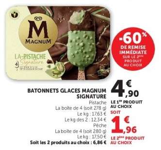 BATONNETS GLACES MAGNUM SIGNATURE