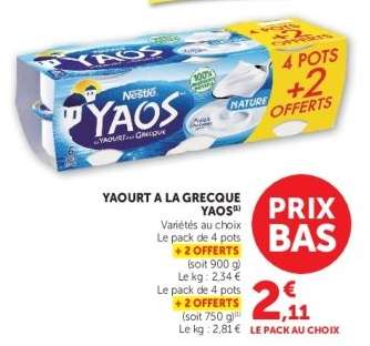 Yaourt à la Grecque YAOS