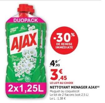 NETTOYANT MENAGER AJAX