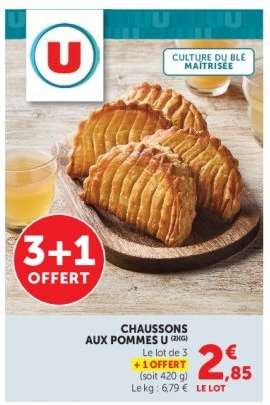 Chaussons aux Pommes U