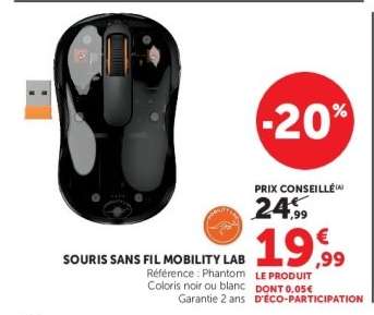 Souris sans fil Mobility Lab