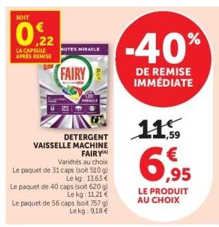 Detergent Vaisselle Machine Fairy