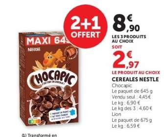 Céréales Nestlé Chocapic
