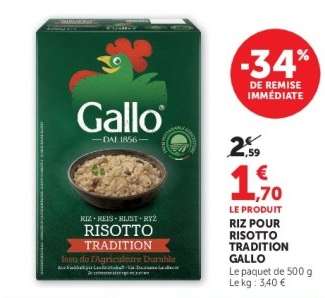 Riz pour Risotto Tradition Gallo