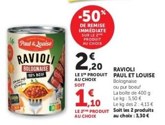 RAVIOLI PAUL ET LOUISE