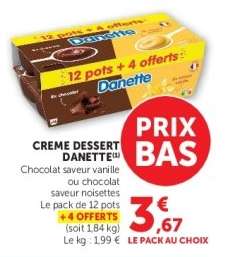 Crème Dessert Danette