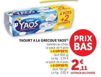 Yaourt à la Grecque YAOS