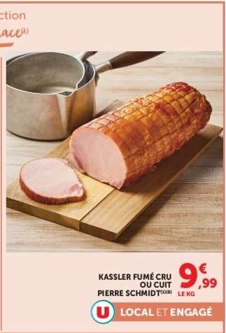 Kassler fumé cru ou cuit Pierre Schmidt