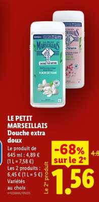 LE PETIT MARSEILLAIS Douche extra doux