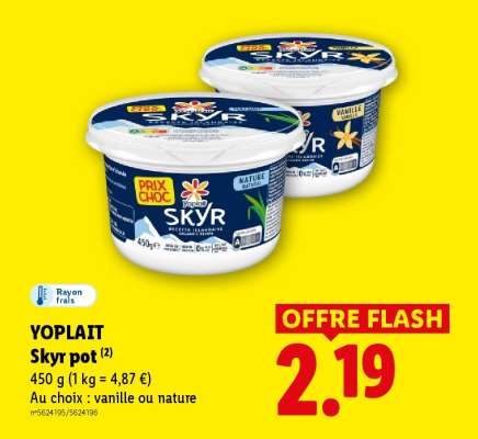 YOPLAIT Skyr pot