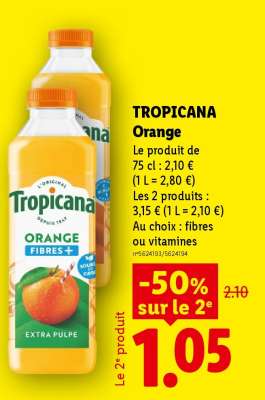 TROPICANA ORANGE