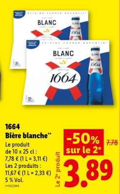 1664 Bière blanche