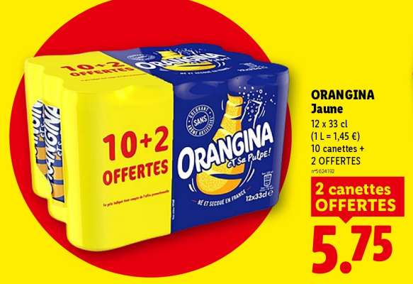 Orangina Jaune