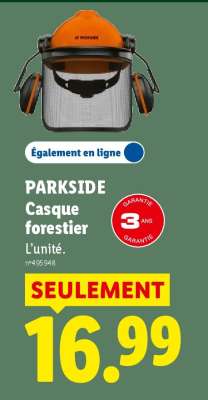 PARKSIDE Casque forestier