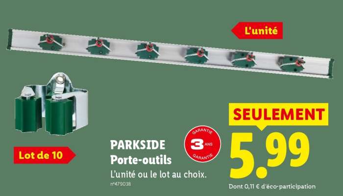 PARKSIDE Porte-outils