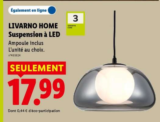LIVARNO HOME Suspension à LED