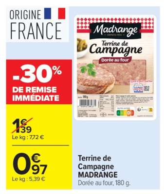Terrine De Campagne Madrange