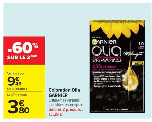 Coloration OLIA GARNIER