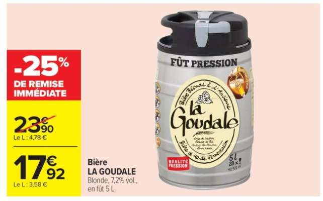 Bière La Goudale