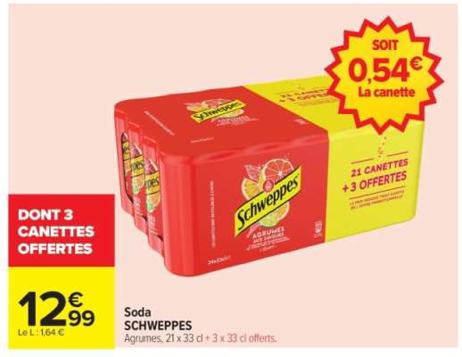 Soda SCHWEPPES